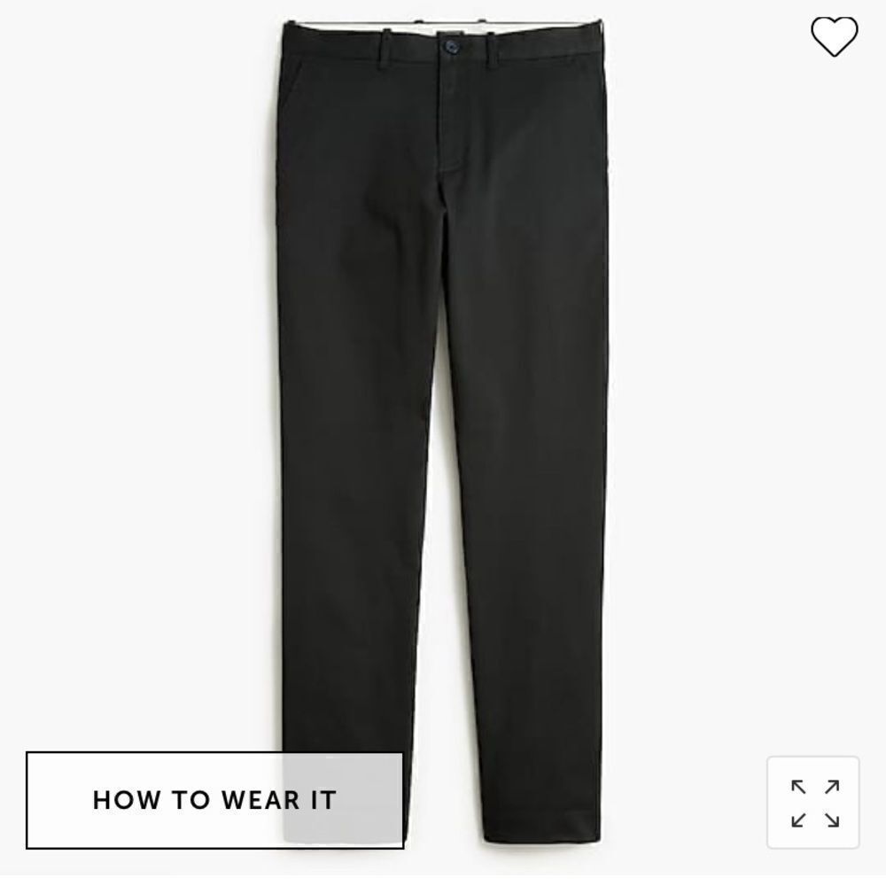 J. Crew Factory Athletic slim-fit khaki pant Item AZ844